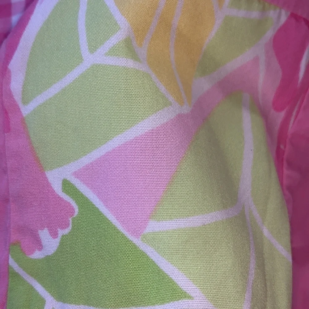 Lilly Pulitzer patchwork skirt preteen size 16 - Picture 8 of 8